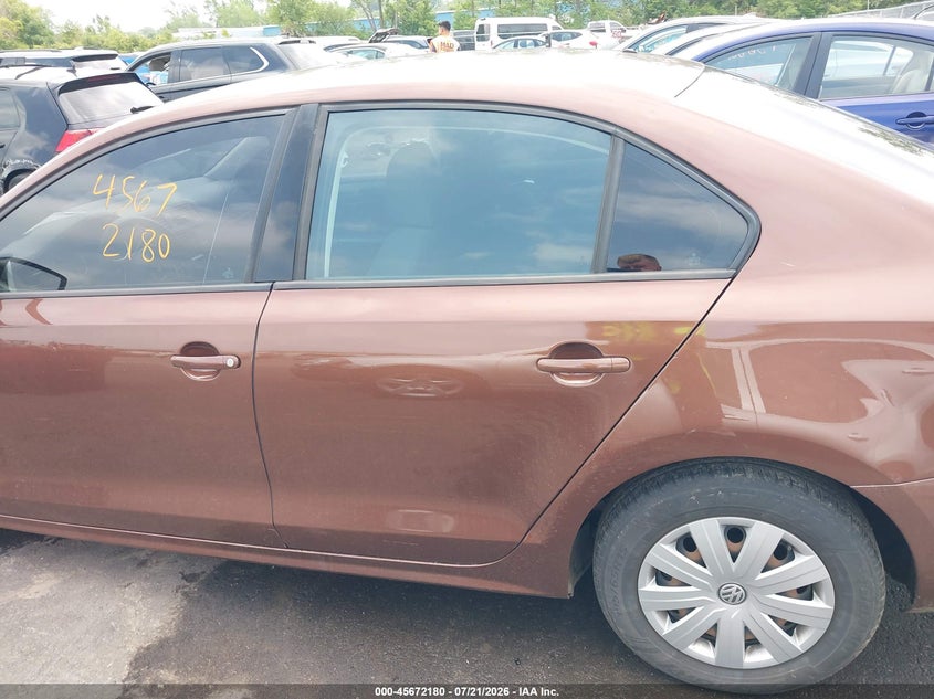 2016 Volkswagen Jetta 1.4T S VIN: 3VW267AJ2GM369275 Lot: 45672180