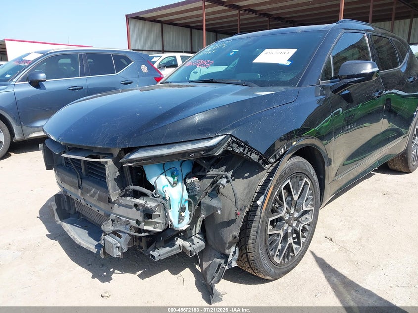 2023 Chevrolet Blazer Fwd Rs VIN: 3GNKBERS0PS143464 Lot: 45672183