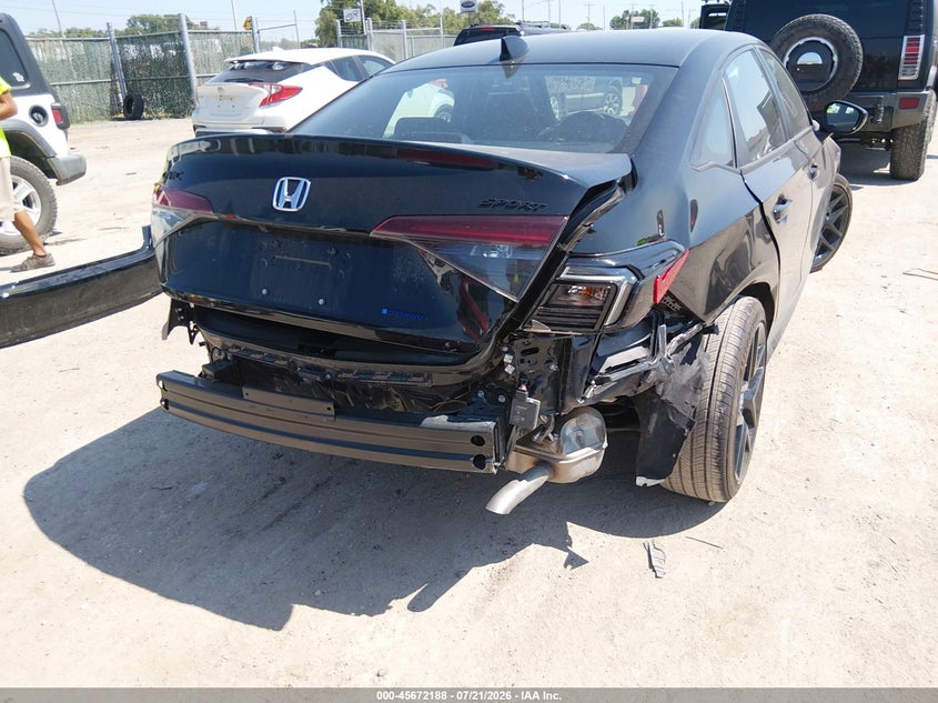 2026 Honda Civic Hybrid Sport/Sport Touring VIN: 2HGFE4F86TH342649 Lot: 45672188