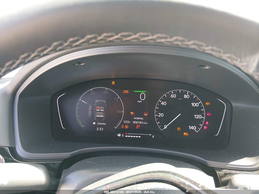 2026 Honda Civic Hybrid Sport/Sport Touring VIN: 2HGFE4F86TH342649 Lot: 45672188