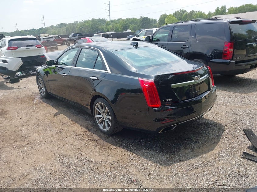 2015 Cadillac Cts Luxury VIN: 1G6AR5SX2F0135753 Lot: 45672189