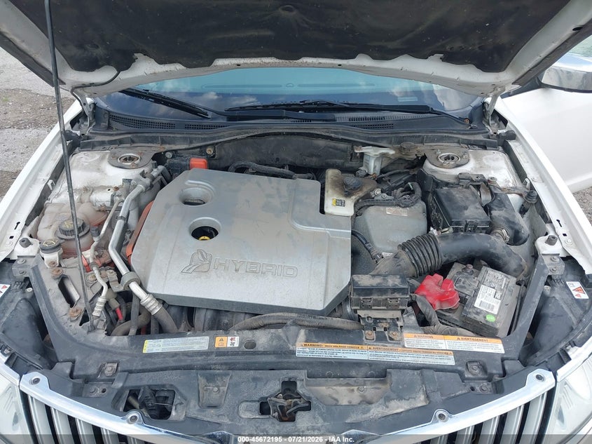 2012 Lincoln Mkz Hybrid VIN: 3LNDL2L32CR833213 Lot: 45672195