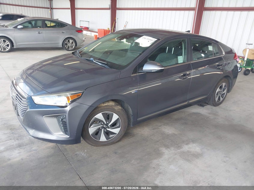 Vin: kmhc75lc8hu036532, lot: 46170800, hyundai ioniq hybrid sel 20172