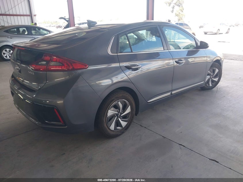 Vin: kmhc75lc8hu036532, lot: 46170800, hyundai ioniq hybrid sel 20174