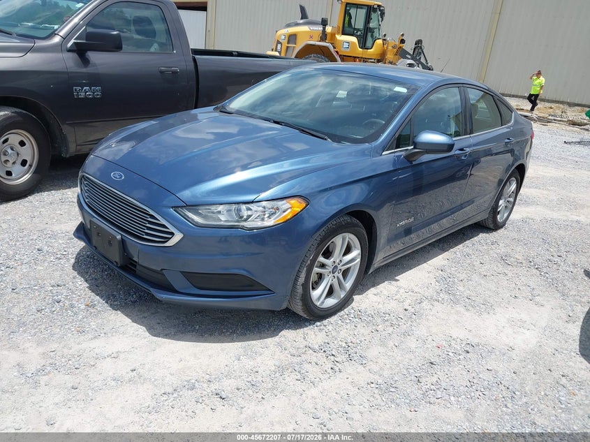 2018 Ford Fusion, Звичайний знос, IAAI, VIN 3FA6P0UU8JR271415 — фото 2