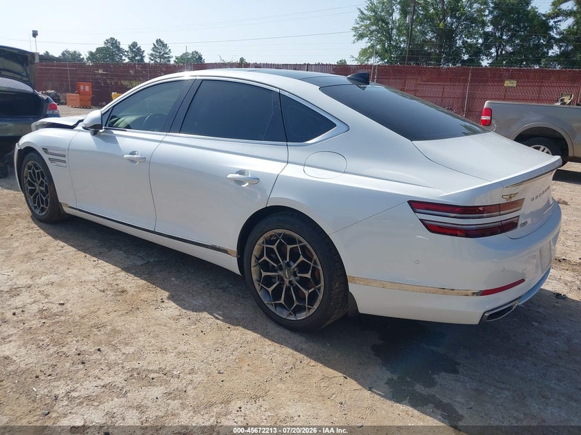 2022 Genesis G80 2.5T Rwd VIN: KMTGB4SC7NU093818 Lot: 45672213