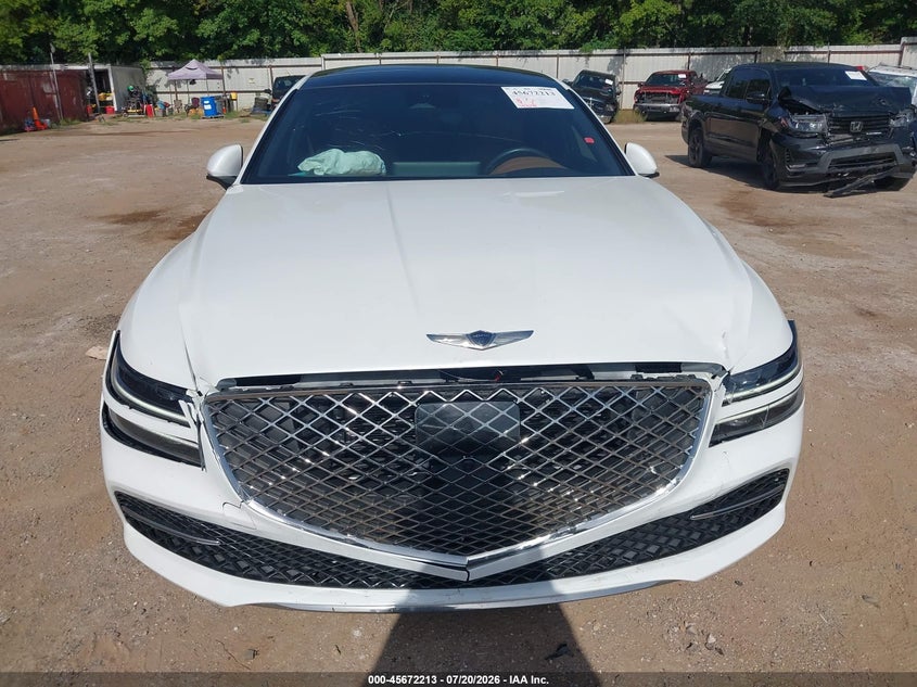2022 Genesis G80 2.5T Rwd VIN: KMTGB4SC7NU093818 Lot: 45672213
