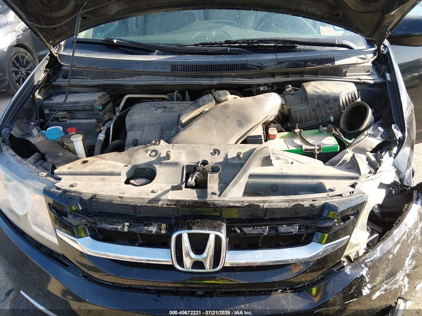 2014 Honda Odyssey Ex-L VIN: 5FNRL5H64EB060277 Lot: 45672221