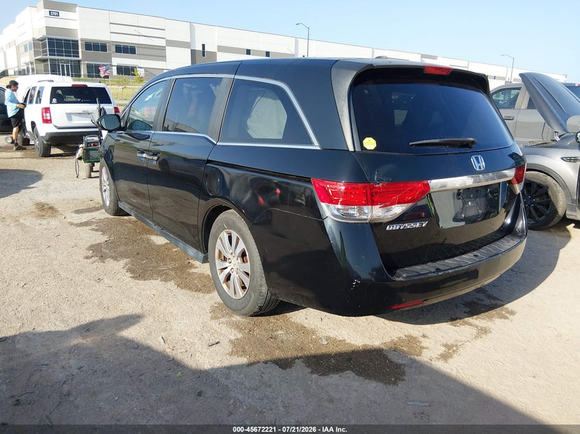 2014 Honda Odyssey Ex-L VIN: 5FNRL5H64EB060277 Lot: 45672221