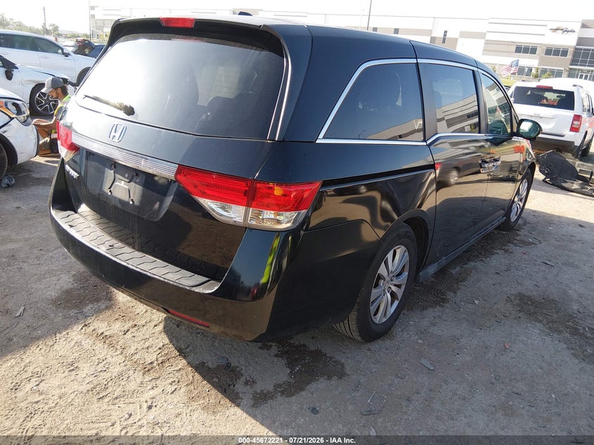 2014 Honda Odyssey Ex-L VIN: 5FNRL5H64EB060277 Lot: 45672221