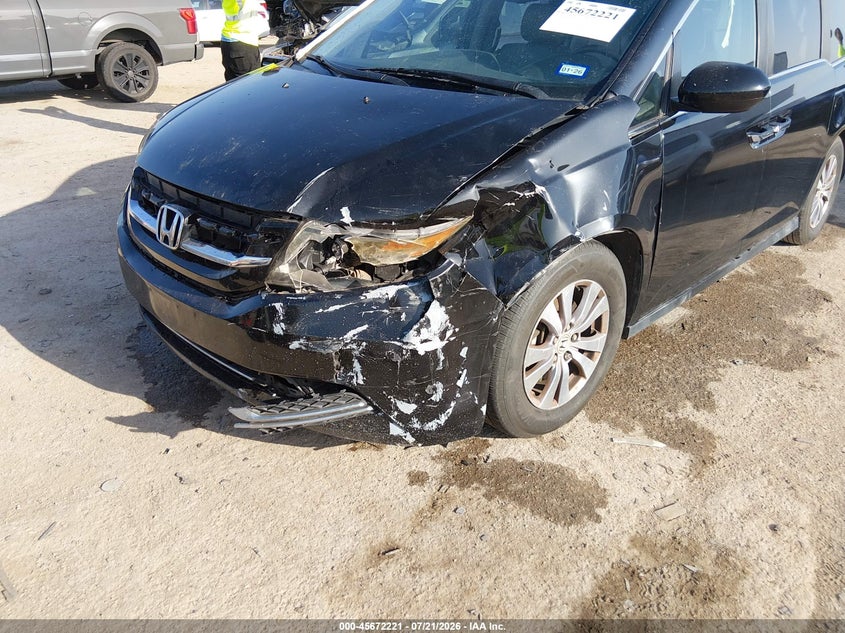 2014 Honda Odyssey Ex-L VIN: 5FNRL5H64EB060277 Lot: 45672221