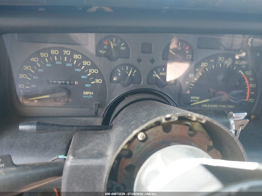 1991 Chevrolet Camaro Rs VIN: 1G1FP23EXML103626 Lot: 45672229