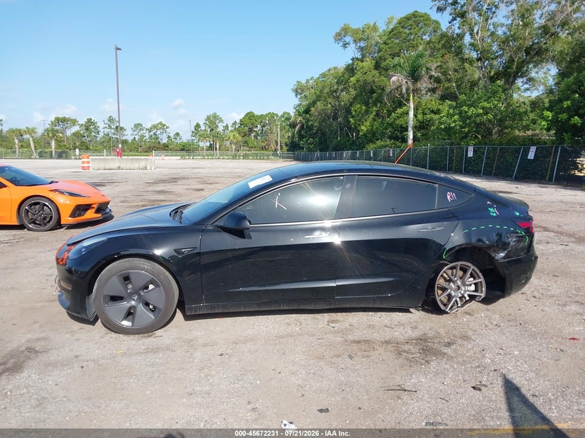2023 Tesla Model 3 Long Range Dual Motor All-Wheel Drive VIN: 5YJ3E1EB1PF416228 Lot: 45672231