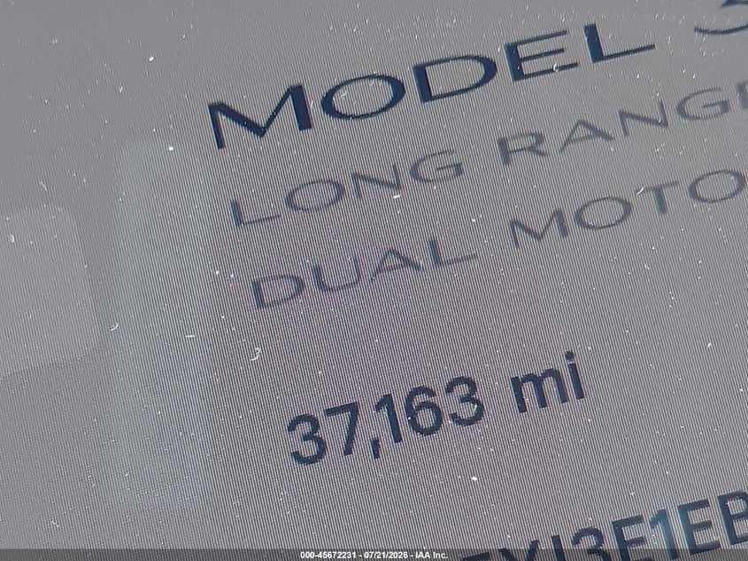 2023 Tesla Model 3 Long Range Dual Motor All-Wheel Drive VIN: 5YJ3E1EB1PF416228 Lot: 45672231