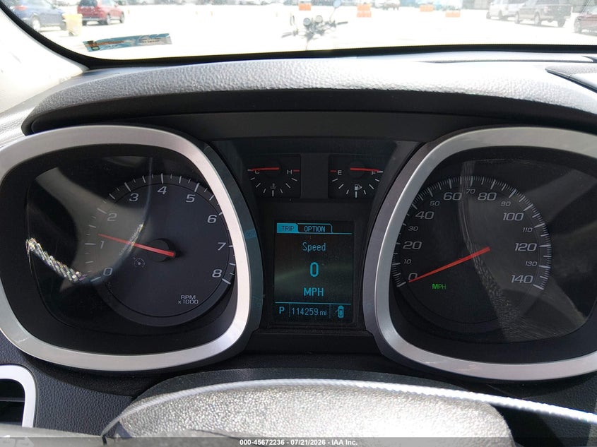 2014 Chevrolet Equinox Lt VIN: 2GNALBEKXE1141890 Lot: 45672236