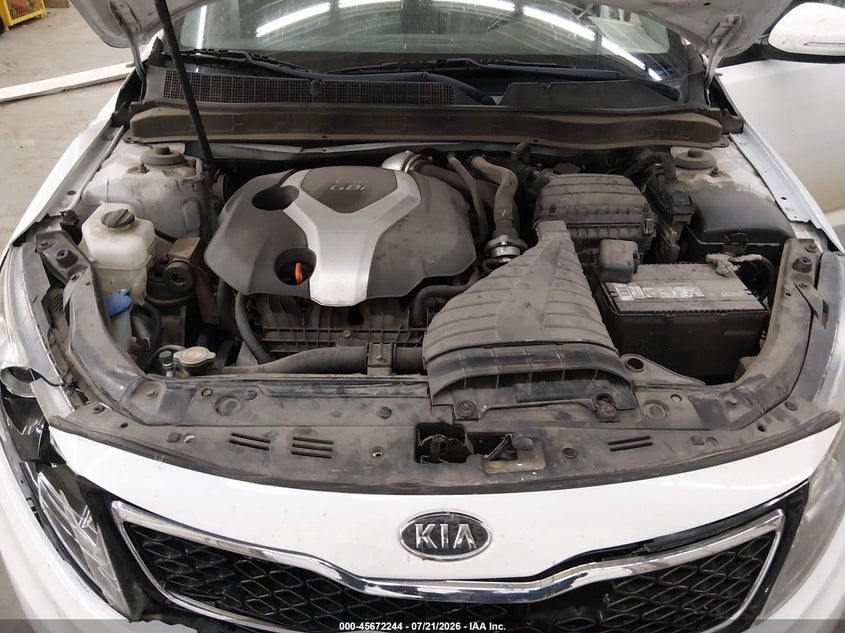 2012 Kia Optima Ex Turbo VIN: 5XXGN4A67CG021604 Lot: 45672244