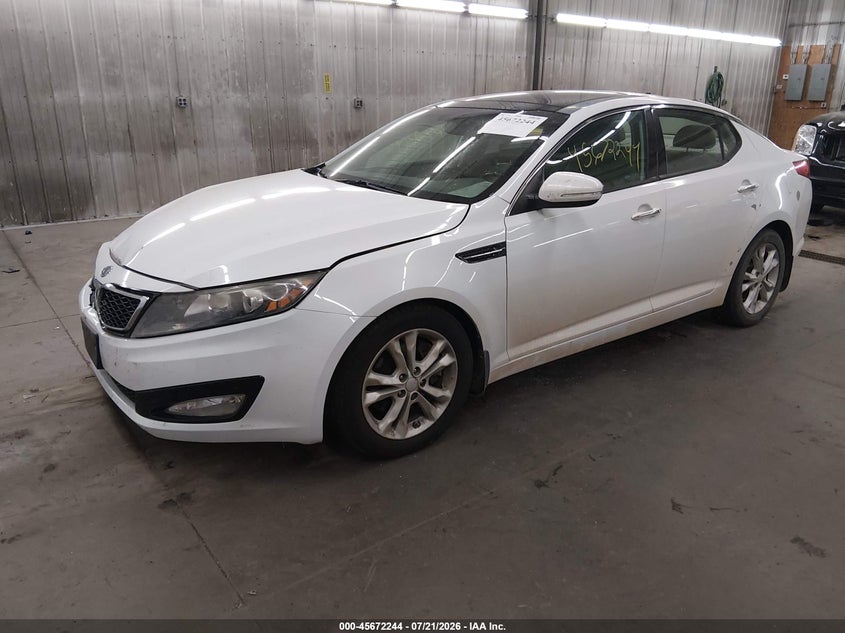 2012 Kia Optima Ex Turbo VIN: 5XXGN4A67CG021604 Lot: 45672244