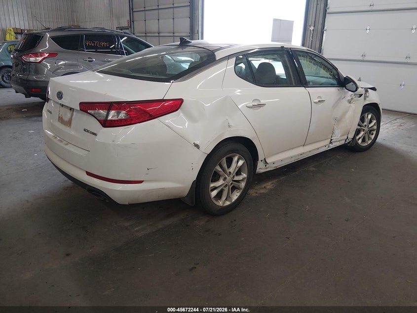 2012 Kia Optima Ex Turbo VIN: 5XXGN4A67CG021604 Lot: 45672244
