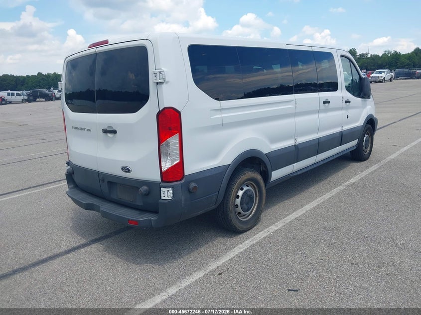 Vin: 1fbzx2zm5jkb52855, lot: 46170846, ford transit-350 xl 20184