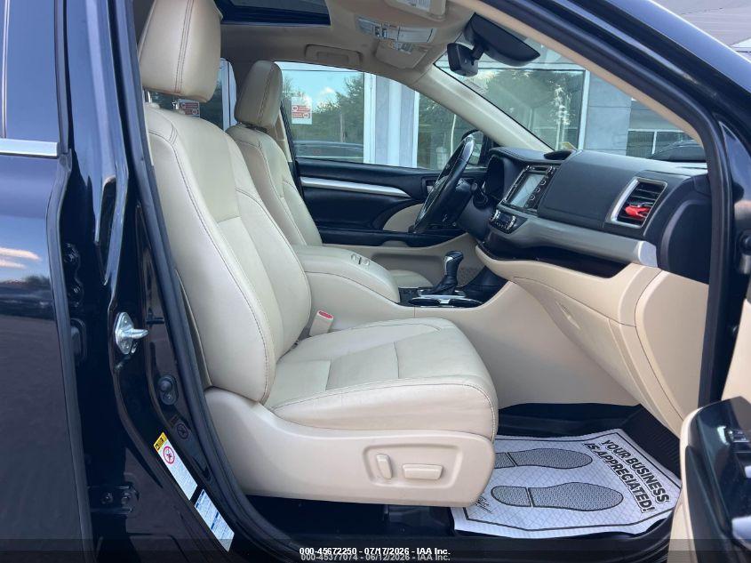 2018 TOYOTA HIGHLANDER SPORT UTILITY VEHICLE 3.5L V-6 DI, DOHC, VVT, 295HP
