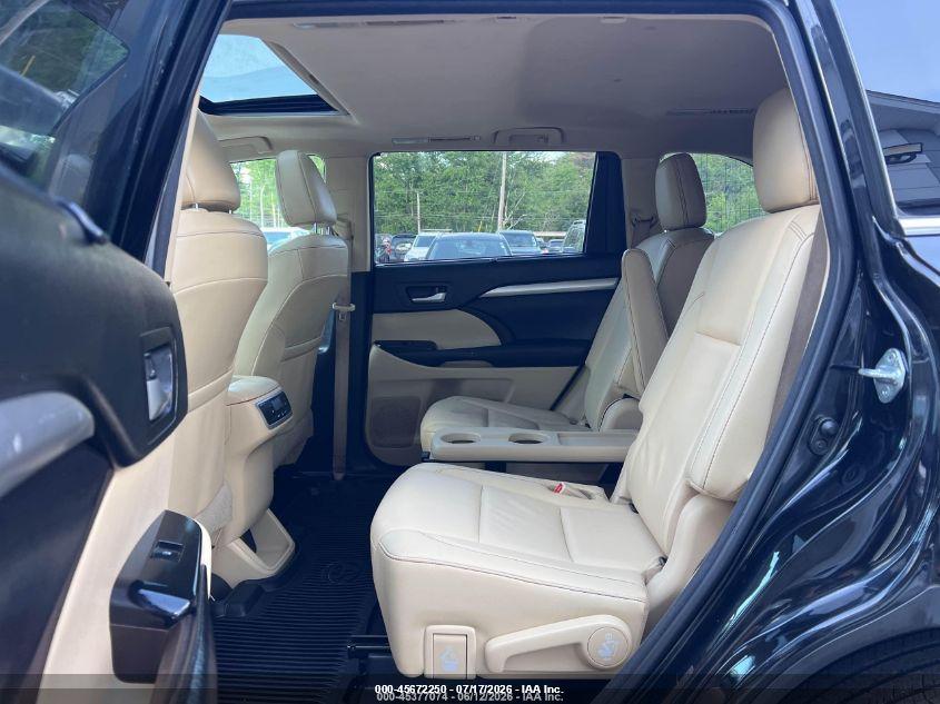 2018 TOYOTA HIGHLANDER SPORT UTILITY VEHICLE 3.5L V-6 DI, DOHC, VVT, 295HP