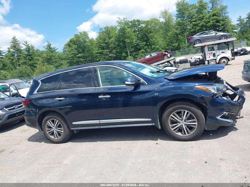 2019 Infiniti Qx60 Pure VIN: 5N1DL0MM4KC566679 Lot: 45672270