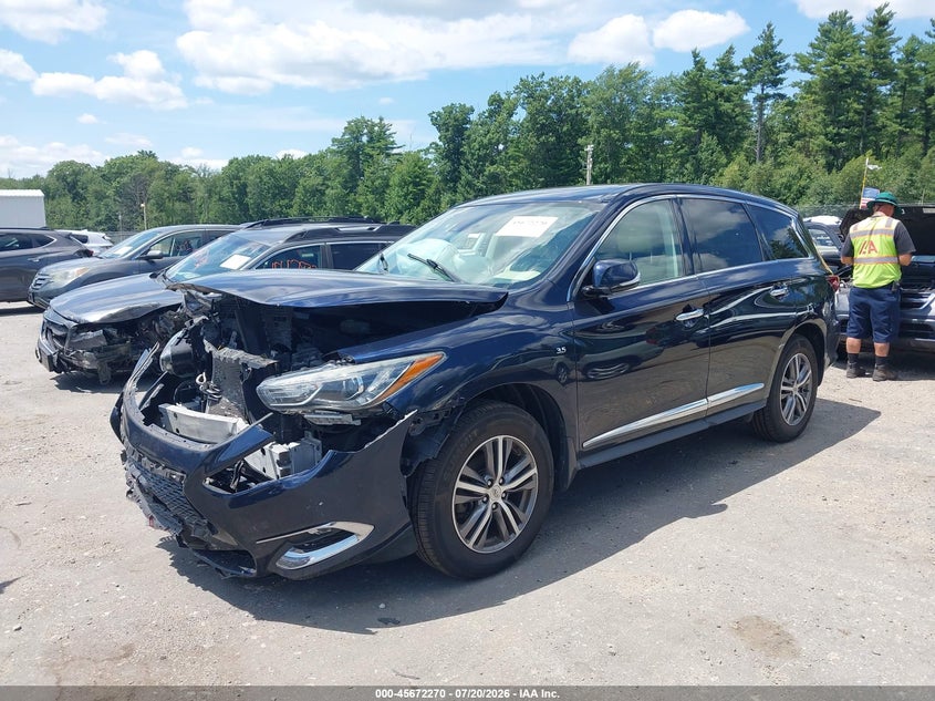 2019 Infiniti Qx60 Pure VIN: 5N1DL0MM4KC566679 Lot: 45672270