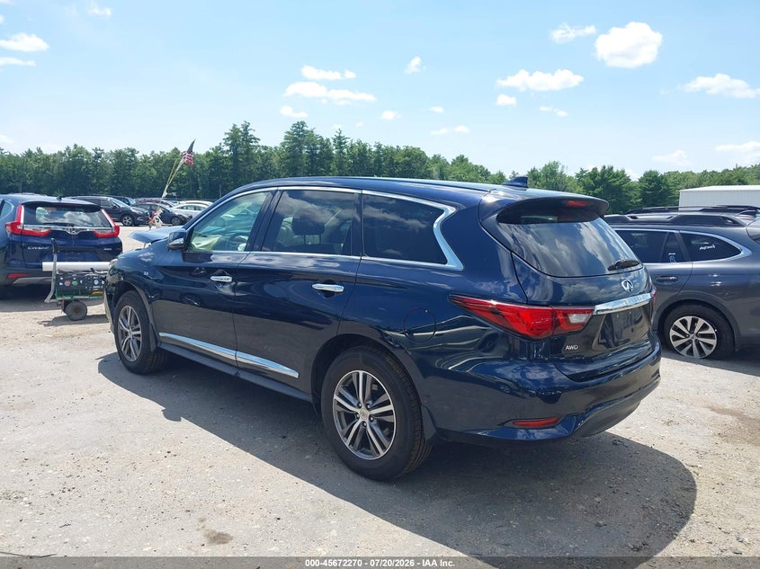 2019 Infiniti Qx60 Pure VIN: 5N1DL0MM4KC566679 Lot: 45672270