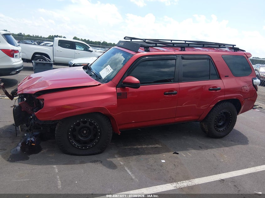 2015 Toyota 4Runner Sr5 VIN: JTEZU5JR2F5091995 Lot: 45672271