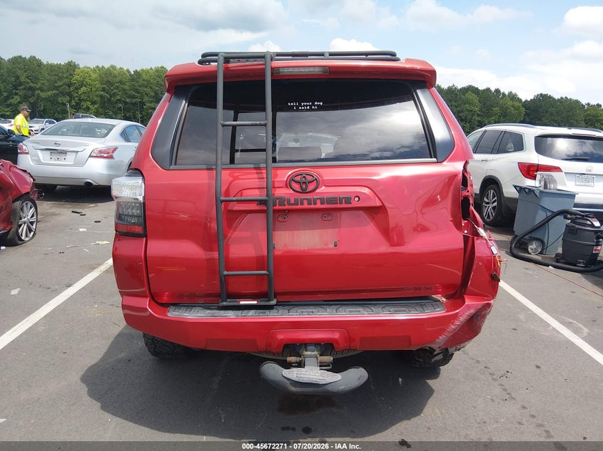 2015 Toyota 4Runner Sr5 VIN: JTEZU5JR2F5091995 Lot: 45672271
