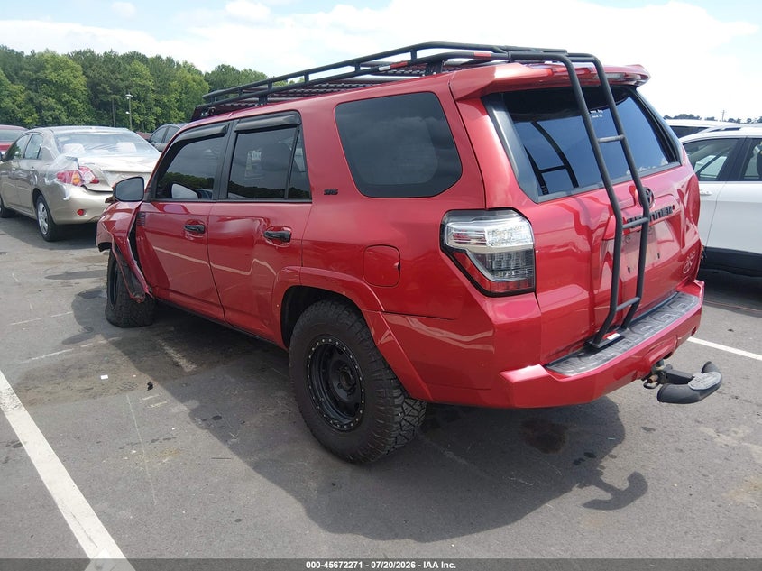 Vin: jtezu5jr2f5091995, lot: 46170871, toyota 4runner sr5 20153
