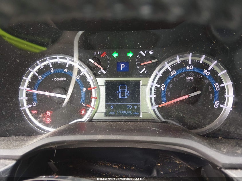 2015 Toyota 4Runner Sr5 VIN: JTEZU5JR2F5091995 Lot: 45672271