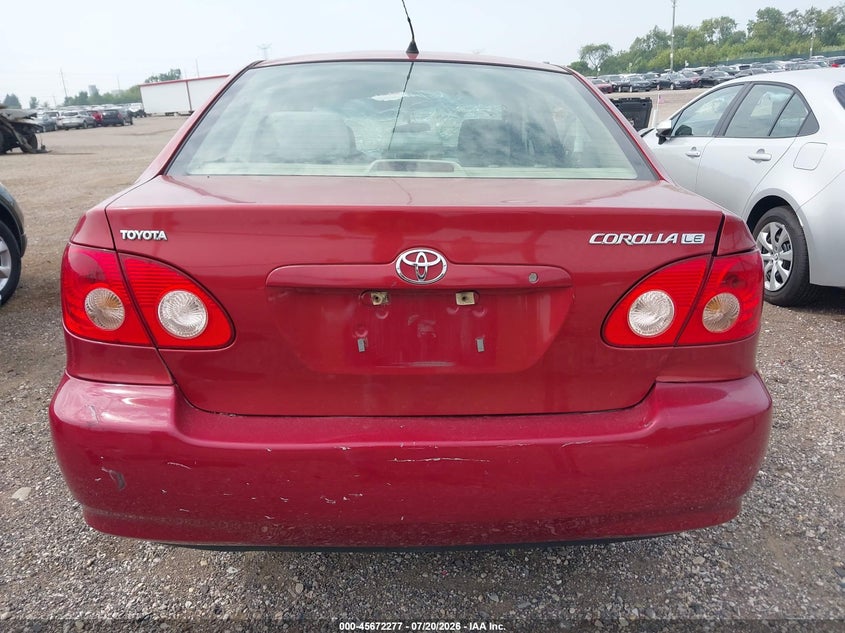 2006 Toyota Corolla Le VIN: 1NXBR32EX6Z639492 Lot: 45672277