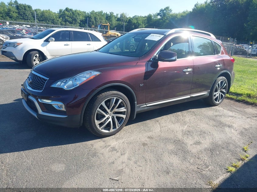 2017 INFINITI QX50 auction photo 2