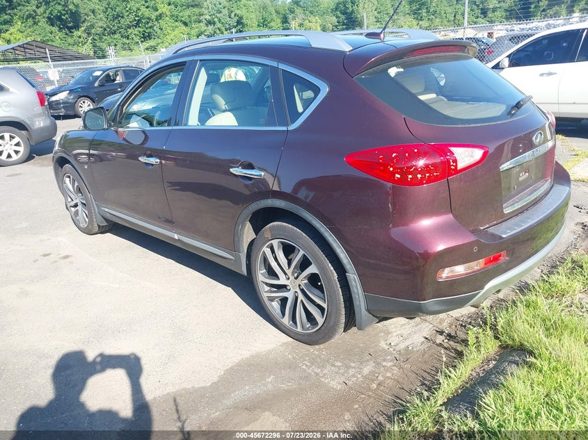 2017 INFINITI QX50 auction photo 3