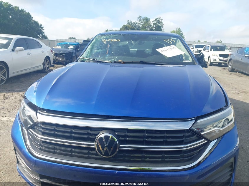 2024 Volkswagen Jetta 1.5T S VIN: 3VW5M7BU1RM051288 Lot: 45672303