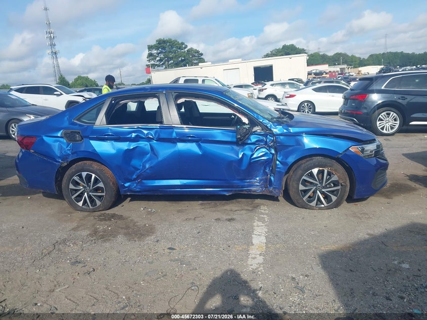 2024 Volkswagen Jetta 1.5T S VIN: 3VW5M7BU1RM051288 Lot: 45672303