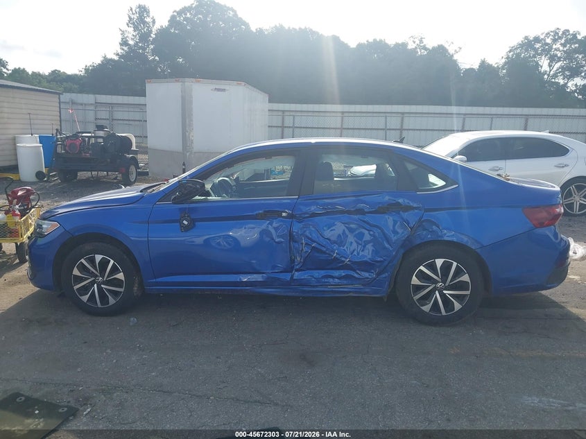 2024 Volkswagen Jetta 1.5T S VIN: 3VW5M7BU1RM051288 Lot: 45672303