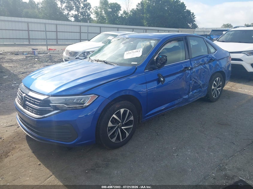 2024 Volkswagen Jetta 1.5T S VIN: 3VW5M7BU1RM051288 Lot: 45672303