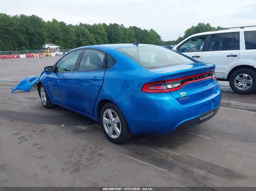 Vin: 1c3cdfbb5fd362494, lot: 46170907, dodge dart sxt 20153