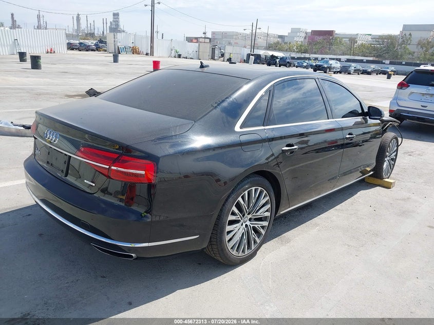 Vin: wau3gafdxfn009399, lot: 46170913, audi a8 l 3.0t 20154