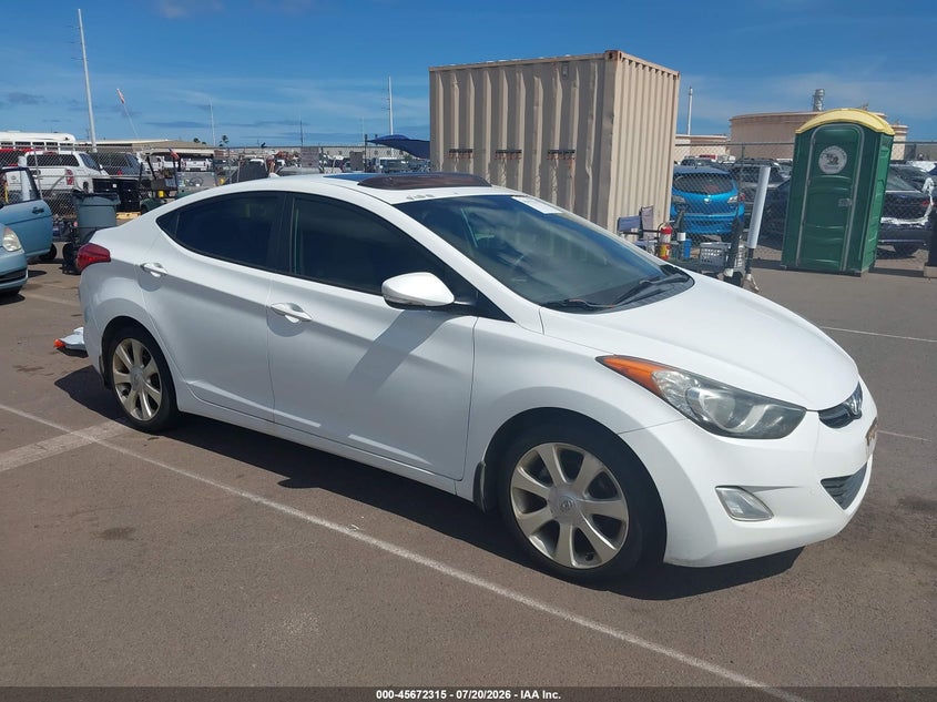 2012 HYUNDAI ELANTRA LIMITED