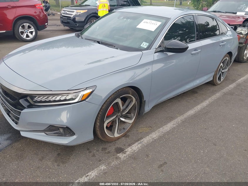 Vin: 1hgcv1f3xna121904, lot: 46170933, honda accord sport 20222