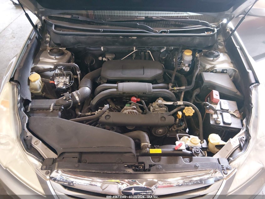 2010 Subaru Outback 2.5I Premium VIN: 4S4BRBCC1A3380638 Lot: 45672340