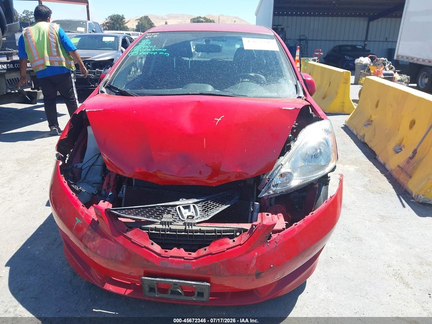 2009 Honda Fit Sport VIN: JHMGE87449S004494 Lot: 45672346