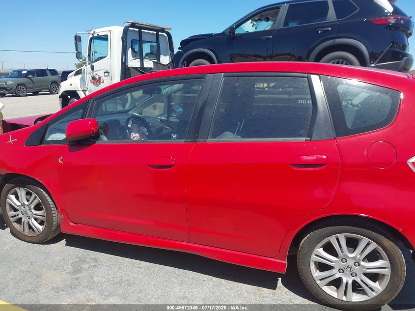 2009 Honda Fit Sport VIN: JHMGE87449S004494 Lot: 45672346
