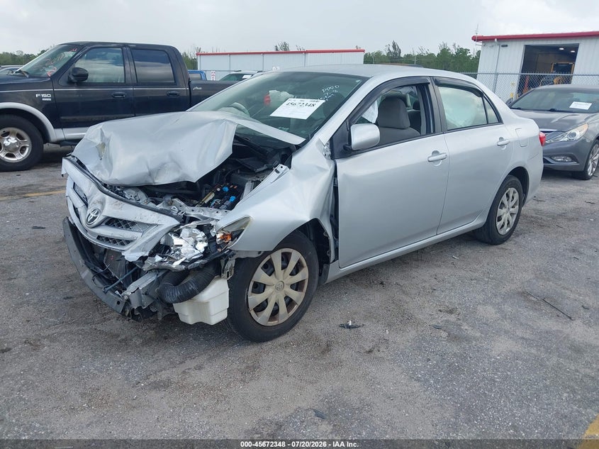 2011 Toyota Corolla Le VIN: JTDBU4EE3B9145802 Lot: 45672348