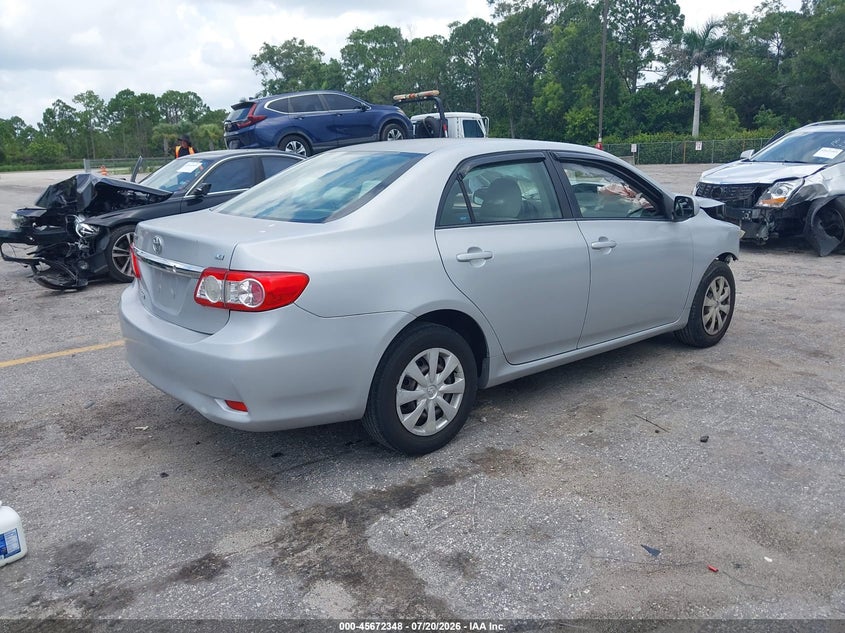 2011 Toyota Corolla Le VIN: JTDBU4EE3B9145802 Lot: 45672348