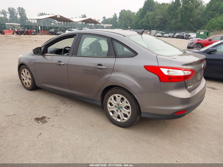 Vin: 1fahp3f26cl196088, lot: 46170949, ford focus se 20123