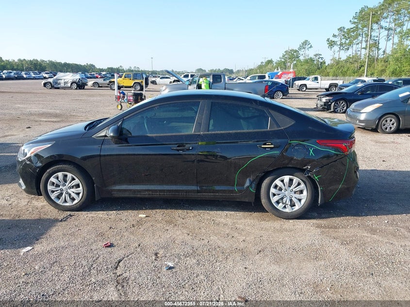 2021 Hyundai Accent Se VIN: 3KPC24A60ME146333 Lot: 45672355